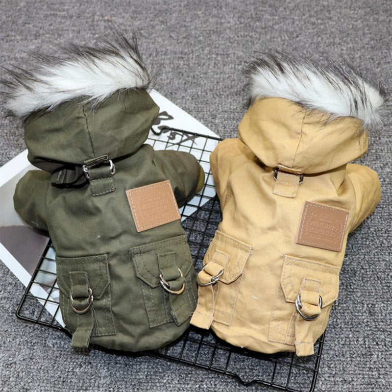 Double-Layer Fleece Pet Clothes